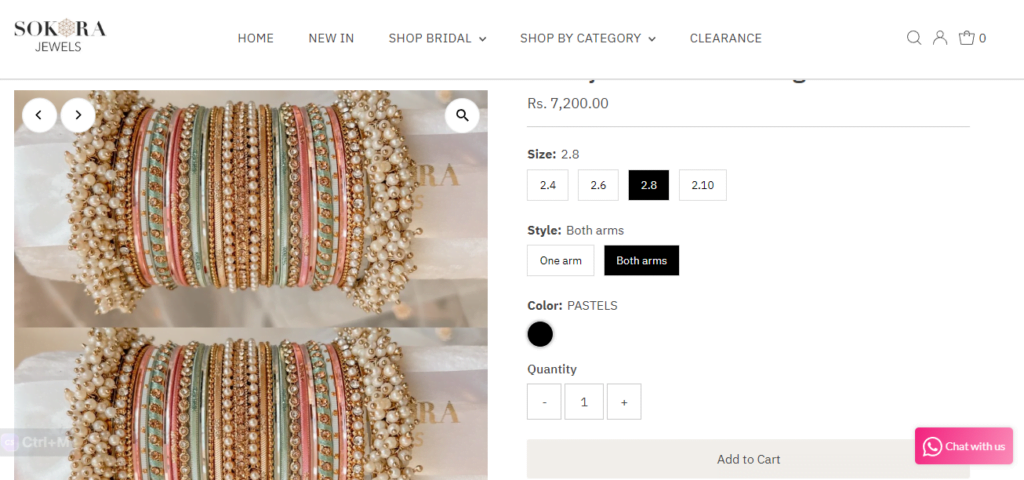 pin of Sokorajewels showcasing their bangle jewelry